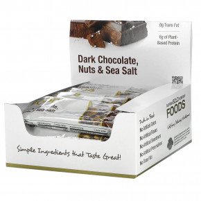         California Gold Nutrition (Foods Dark Chocolate Nuts amp Sea Salt Bars) 12   40  