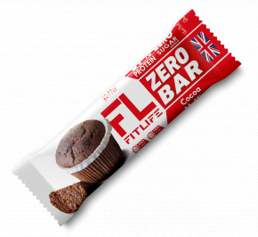  FitLife Zero Bar Cocoa Muffin 60 