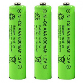  AAA 1.2V 600 mAh Ni-Cd