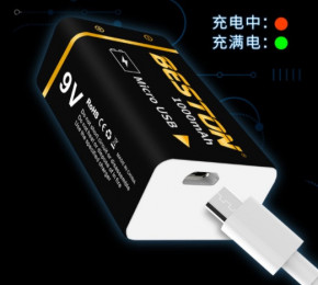  USB 9v Beston  1000mAh 5