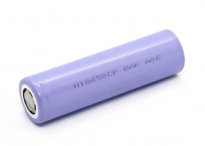  18650 Li-Ion BAK N18650CP 3400mAh, 6.5A, 4.2/3.6/2.5V, Blue