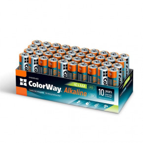 ��������� ColorWay Alkaline Power AAA/LR03 Colour Box 40��