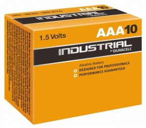   Duracell Industrial, AAA/LR03, 1.5V, Box 10