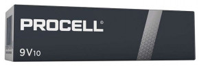   Duracell Procell PC1604, 6LR61, 9V, Box 10 4