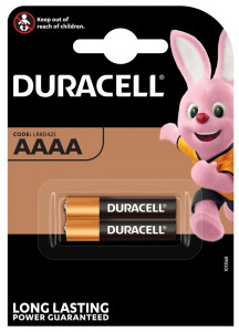   Duracell AAAA, 1.5V,  2