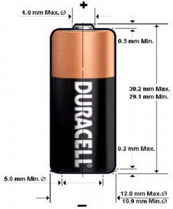   Duracell N/LR1, 1.5V,  2 4