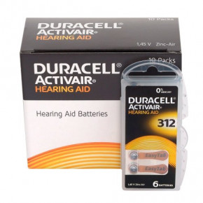  Duracell Activair 312   , 1.45V,  6 3