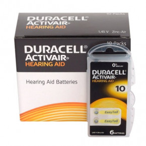  Duracell Activair 10, 1.45V,  6 3