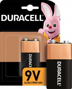   Duracell 6LR61 MN1604 9V (5000394066267)