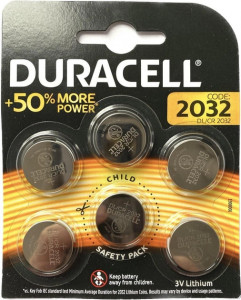  DURACELL CR2032 DSN . 5.