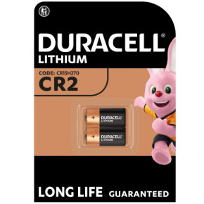  Duracell CR2 Ultra Lithium Photo * 2 (06206301401)