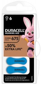  Duracell HA 675 6 (5002993)