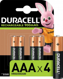  Duracell Recharge Turbo AAA 900  4  (5005015) (5000394045118)