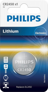  Philips Lithium CR 2450 BLI 1