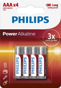  Philips Power Alkaline AAA BLI 4