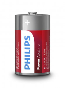  Philips Power Alkaline D BLI 2 3