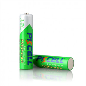  AAA 1000mAh, 1.2V Ni-MH, RTU rechargeable battery, PKCELL, 2pcs/card (AAA1000-2B) 3