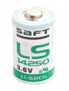   Saft LS14250 STD, 1/2AA, 3.6V, LiSOCl2