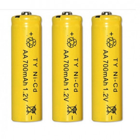  AA 1.2V 700 mAh Ni-Cd