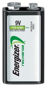  Energizer Recharge Power Plus 6F22/9V, 175mAh, LSD Ni-MH,  1 3