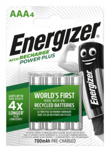  Energizer Recharge Power Plus, AAA/(HR03), 700mAh, LSD Ni-MH,  4,   ., Japan