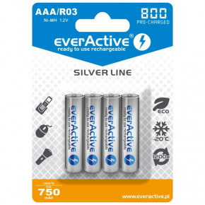  everActive EVHRL03-800, AAA/(R03), 800mAh, LSD Ni-MH,  4