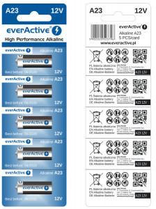   everActive A23 (23A5BL), 12V,  5 