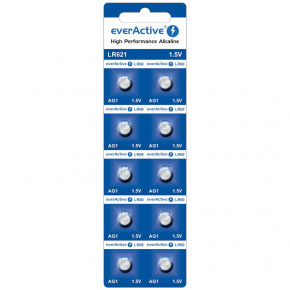   everActive LR621/AG1/G1/LR60, 1.5V,  10 