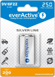  everActive 6LR61 250mAh BL 1