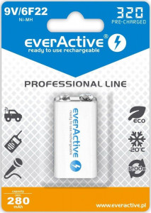  everActive 6LR61 320mAh BL 1