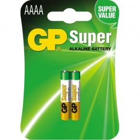   GP Super Alkaline GP25A-2U2, AAAA, 1.5V,  2