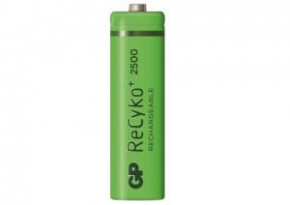  GP Recyko+ GP250AAHC, AA, 2500mAh, 7.2A, 1.2V Ni-MH LSD80-1, 