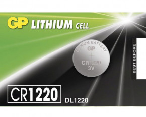   GP CR1220, 3V,  1 .