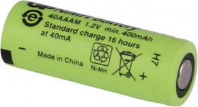  GP 40AAAM, Ni-MH 2/3AAA, 400mAh, 1.2V, 3.9A, flat top 5