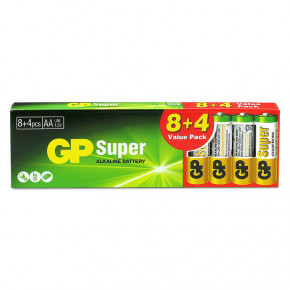   GP Super Alkaline GP15A8/4ET-2EUPB12, AA/(L)R6,  8+4, China 3