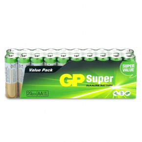   GP Super Alkaline GP15A-2VS20, AA/(L)R6,  20 3