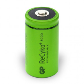  GP Recyko 3000, C/R14, 3000mAh, 3A, LSD Ni-MH, , Button Top