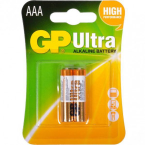  GP ULTRA ALKALINE, 24AUHM-2UE2 LR03, AAA (2 .) (CZ2724AUHM-2UE2)