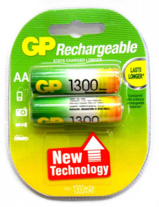  GP Rechargeable R6 1300 Mah Ni-Mh