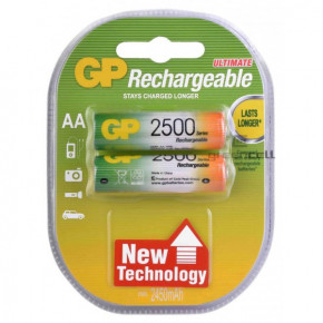  GP Rechargeable R6 2500 Mah Ni-Mh