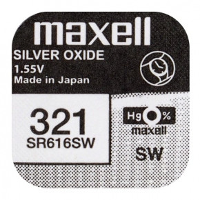  - Maxell 321 SR616SW, 1.55V, 