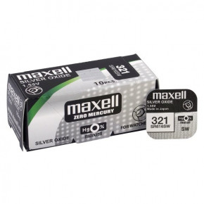  - Maxell 321 SR616SW, 1.55V,  3