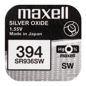  - Maxell 394 SR936SW (G9, 380, AG9), 1.55V, 