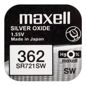  - Maxell 362 SR721SW (G11, AG11, LR58), 1.55V 3