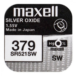  - Maxell 379 SR521SW (G0, AG0, LR63), 1.55V, ,   . 3