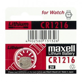   Maxell CR1216, 3V,  1