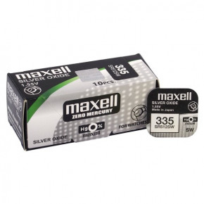  - Maxell 335 SR512SW, 1.55V,  3