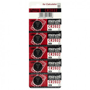   Maxell CR2032, 3V,  5 ,   