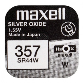  - Maxell 357 (303/SR44W/G13), 1.55V, , Japan