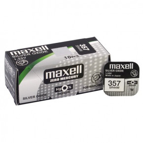  - Maxell 357 (303/SR44W/G13), 1.55V, , Japan 3